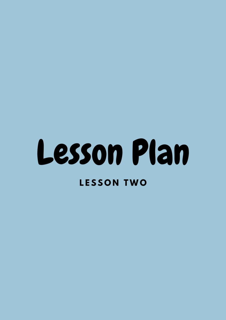 Preview: Lesson plan – lesson 2